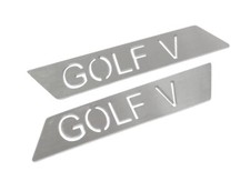 GOLF MK5 GTI R32 SEDILE INSERTI INTERNO SPAZZOLATO BORDO COPPIA - SI0007