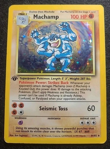 Carta pokemon machamp - machamp, set