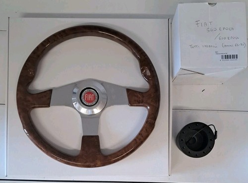 Volante fiat legno radica con - fiat,