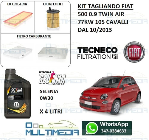 Kit tagliando filtri olio - tagliando,