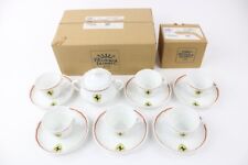 Servizio da tè caffè Richard Ginori Ferrari anni '70 Enzo Ristorante Cavallino