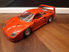 Ferrari F40 1987  Scala 1/18 Bburago - Modellino Auto - Rosso