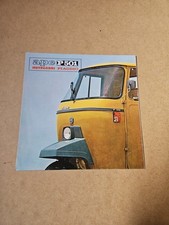 Depliant Piaggio Ape P501