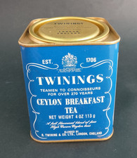Scatola latta TWININGS Ceylon Breakfast Tea - Vintage Box - English Tea London