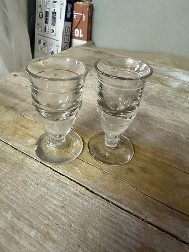 Bicchieri vintage vetro - bicchieri,