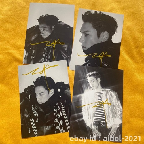 Bigbang top autographed - t.o.p,