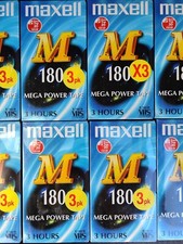 VIDEOCASSETTE VERGINI 3 ORE