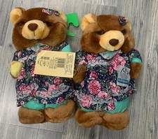 PANTOFOLE PUPAZZO ORSO DE FONSECA TAGLIA 32-35 SUOLA ANTISCIVOLO CIABATTE