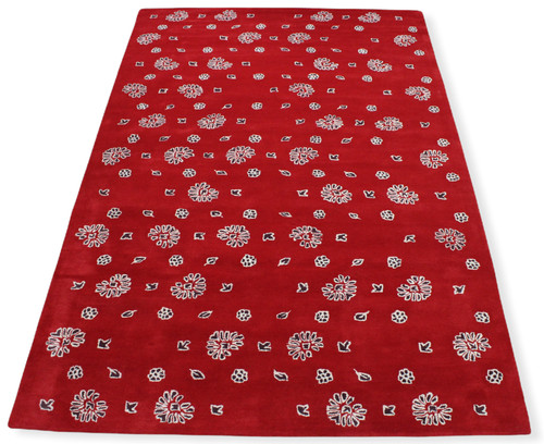 Tappeto rosso 200x300 100 - tappeto,