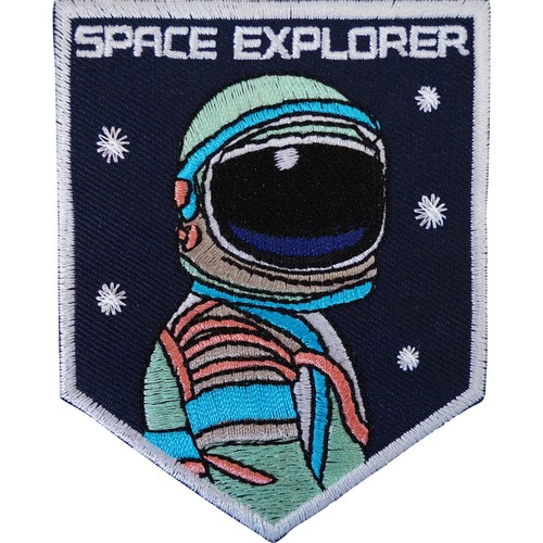 Astronaut iron patch sew - on, /