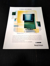 1996 BEOVISION AVANT TELEVISORE DESIGN BANG & OLUFSEN AD PUBBLICITA