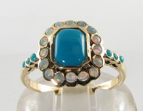 Anello art déco oro 9 - anello,
