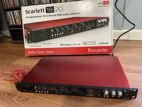 Focusrite scarlett 18i20 - 18i20, 2a