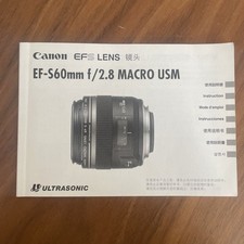 Canon 60mm 2 8 - 60mm, f/2.8