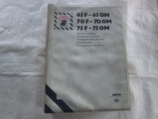 FIAT  IVECO Autocarro Furgone Autobus 65 70 75 F10 OM10 Catalogo Ricambi 1977