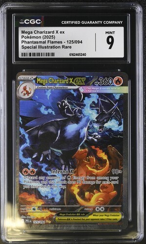 Mega charizard 125 - mega, x