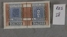 ITALIA   coppia  marca  da