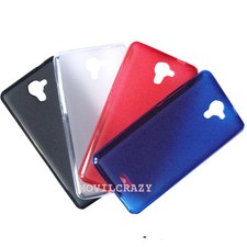 CUSTODIA COVER GEL TPU WIKO UFEEL FAB U FEEL FAB SEMITRANSPARENTE