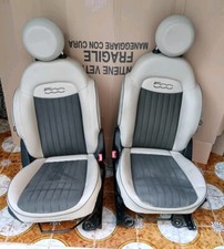 SEDILI INTERNI TAPPEZZERIA IN PELLE E STOFFA FIAT 500X