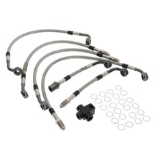 Kit tubi freno stahlflex - tubi, per