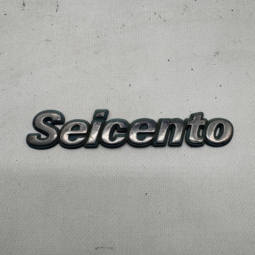 Scritta loghi fiat - , seicento