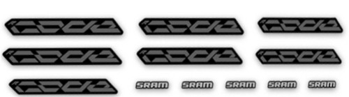 Adesivi per freni sram - adesivi, r