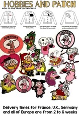 iron on patch leone cane