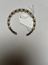 Bracciale con perline a filo