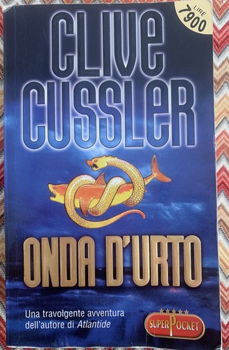 Libro onda urto clive - libro, d'urto