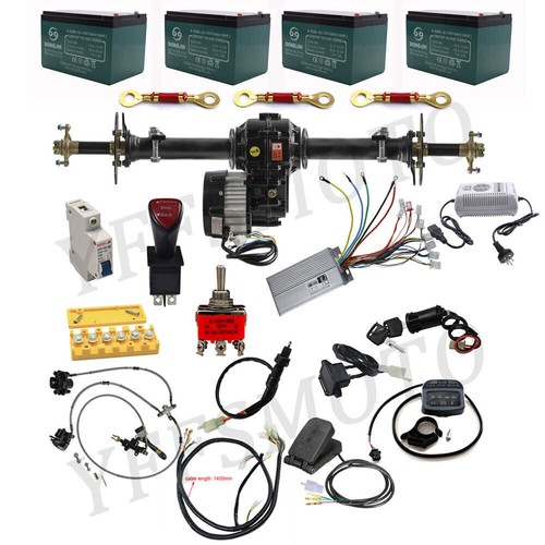 Kit asse posteriore 48v 1000w - posteriore,