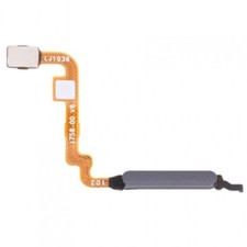 Pulsante Di Impronta Per Xiaomi Redmi Note 10 4G/10S Cavo Flex Grigio Onix Nero