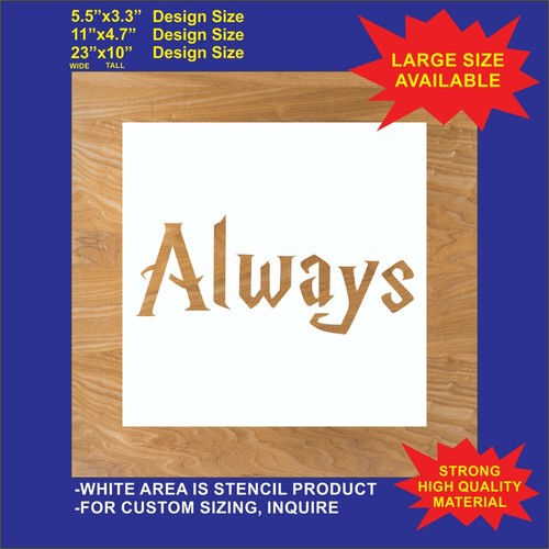 Always harry potter stencil - harry,