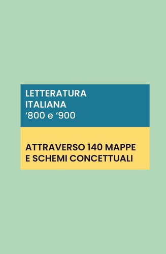 Letteratura italiana 800 - letteratura, '800