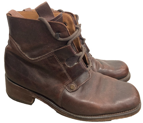 Vintage leather boots size - leather,