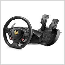 VOLANTE T80 FERRARI 488 GTB THRUSTMASTER CON PEDALIERA PS5/PS4/PC