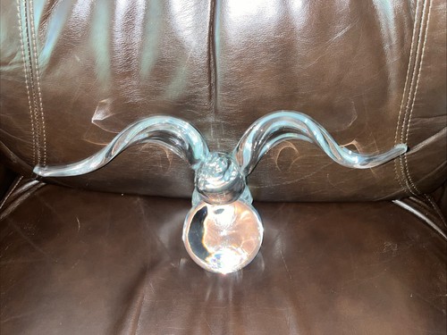 Vintage steuben glass eagle - glass,
