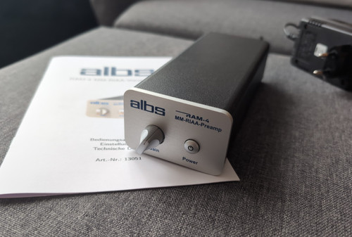 Albs ram 4mm riaa preamp - albs, mm