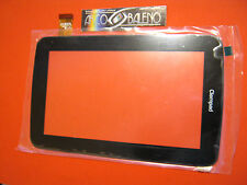 VETRO+TOUCH SCREEN per CLEMPAD CLEMENTONI 7" NO FORO FOTOCAMERA DISPLAY RICAMBIO