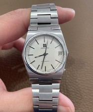 Zenith Surf "Hidden Crown" orologio uomo vintage automatico REVISIONATO