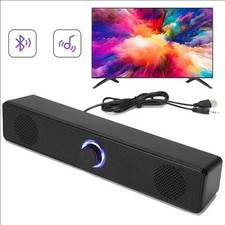 Soundbar Bluetooth per TV Pc Laptop Gaming Home Theater Sistema audio surround