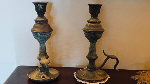 Coppia candelabri cm in - candelabri, 19