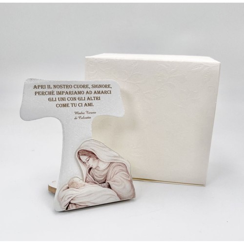 Icona tao croce legno con - icona,