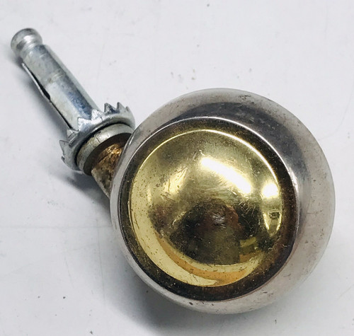 Vintage bassick ottone sfera - bassick,