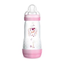 MAM Easy Start Deep Sea Biberon Anti Colic Capacità 320ml Rosa, 1 Pezzo