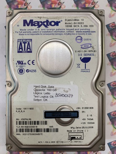 Hard disk usato - disk, 3,5"