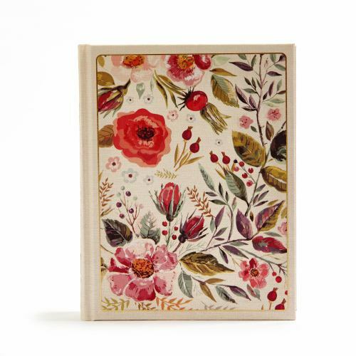 Csb notetaking bible floral - notetaking, bible,