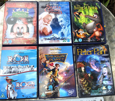 Disney 6 x DVD Bundle job lot