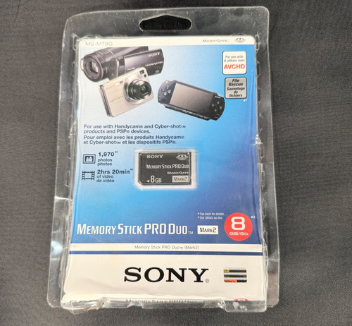 Sony mt8g mark2 8gb - 8gb, memory