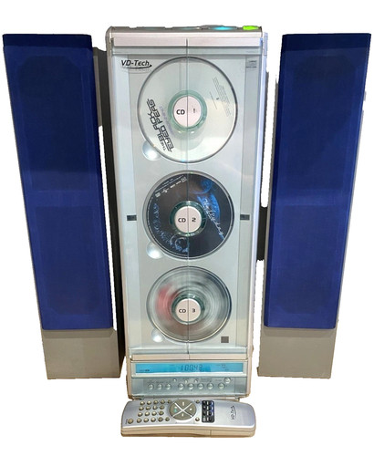 Lecteur radio fm am 3 - cd, et