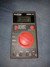 Pantec Brisk 10 Carlo Gavazzi Multimetro Digitale Tester AutoRange Vintage